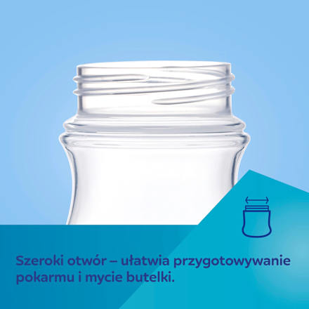 Butelka szeroka antykolkowa 120ml PP Easy Start Canpol babies