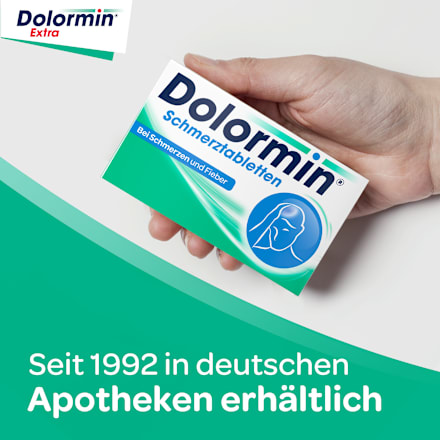 Dolormin Schmerztabletten 200 mg Ibuprofen als Ibuprofen-DL-Lysin (1:1), Filmtabletten Dolormin