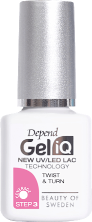 Gel lak za nohte Gel iQ, Twist & Turn DEPEND