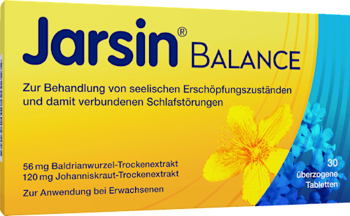 Jarsin Balance 56 mg / 120 mg überzogene Tabletten Jarsin