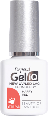 Gel lak za nohte Gel iQ, Happy Red DEPEND