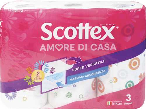 Carta da cucina Amore di Casa Scottex