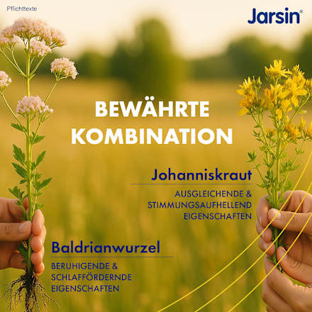 Jarsin Balance 56 mg / 120 mg überzogene Tabletten Jarsin