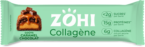 Kolagenska ploščica - karamela in čokolada  ZOHI