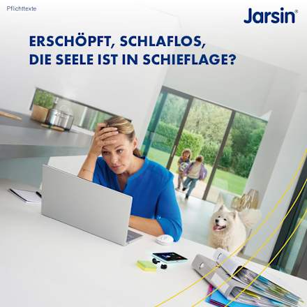 Jarsin Balance 56 mg / 120 mg überzogene Tabletten Jarsin