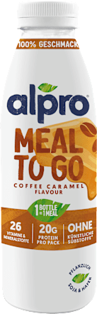 MEAL TO GO, kava in karamela alpro