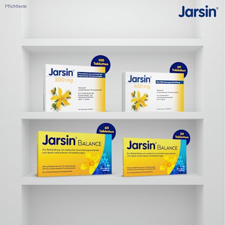 Jarsin Balance 56 mg / 120 mg überzogene Tabletten Jarsin