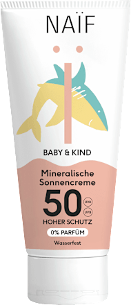 Sonnencreme Baby & Kind Wasserfest LSF 50 NAIF