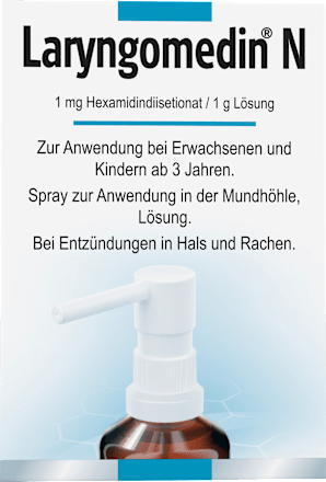 Laryngomedin N 1mg Hexamidindiisetionat Spray Laryngomedin