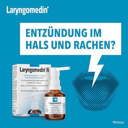 Laryngomedin N 1mg Hexamidindiisetionat Spray Laryngomedin