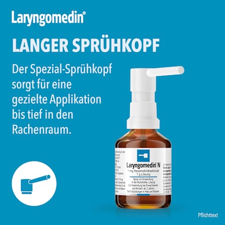 Laryngomedin N 1mg Hexamidindiisetionat Spray Laryngomedin