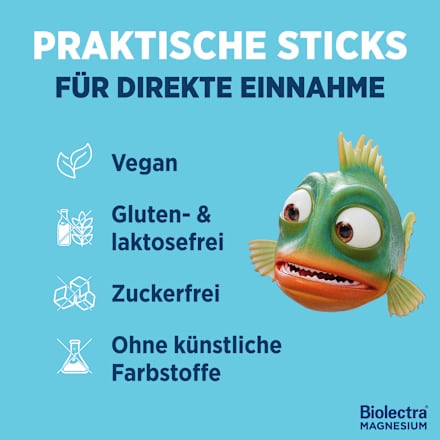 Biolectra Magnesium 400mg Ultra Direct Zitrone Stick 60 St Biolectra