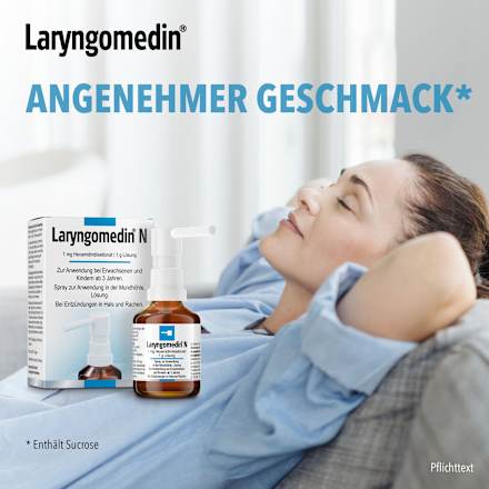 Laryngomedin N 1mg Hexamidindiisetionat Spray Laryngomedin