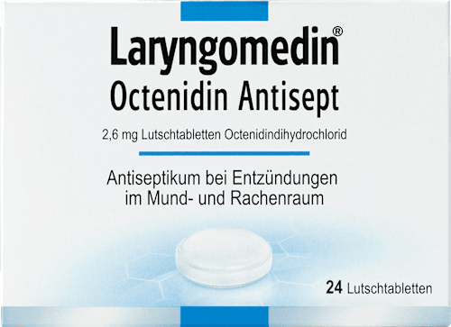 Laryngomedin 2.6 mg Octenidindihydrochlorid Antisept Lutschtabletten Laryngomedin