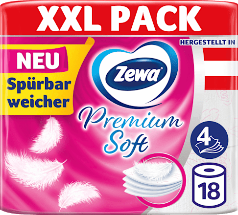 Toilettenpapier Premium Soft 4-lagig XXL Pack Zewa