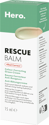 Gesichtscreme Rescue Balm + Red Correct Hero.