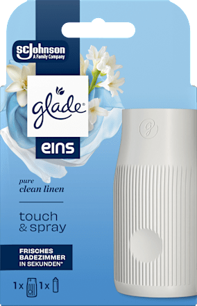 Lufterfrischer Minispray Touch & Spray eins Pure Clean Linen Starterset glade