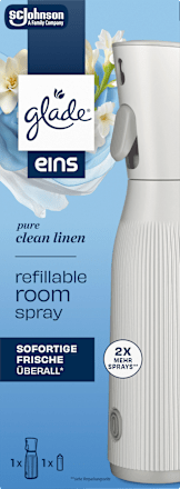 Lufterfrischer Raumspray eins Pure Clean Linen Starterset glade