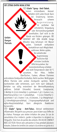 Lufterfrischer Minispray eins Anti Tabak Nachfüllpack glade