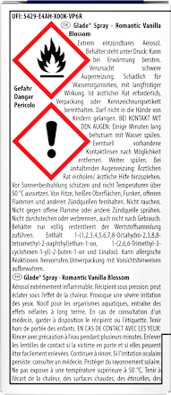 Lufterfrischer Minispray eins Vanilla Blossom Nachfüllpack glade