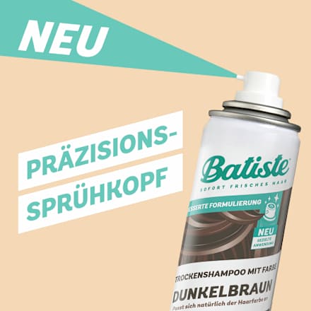 Trockenshampoo Plus für dunkles Haar Batiste