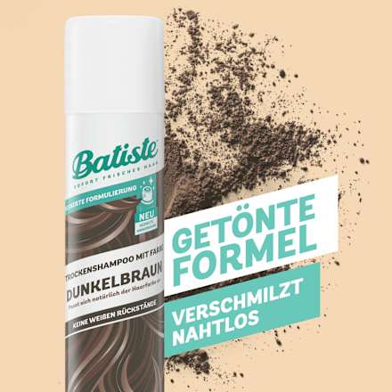 Trockenshampoo Plus für dunkles Haar Batiste