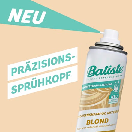 Trockenshampoo Plus für blondes Haar Batiste