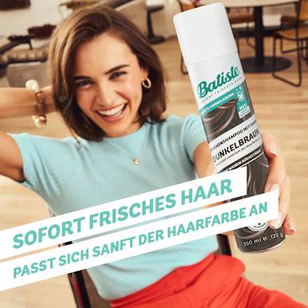 Trockenshampoo Plus für dunkles Haar Batiste