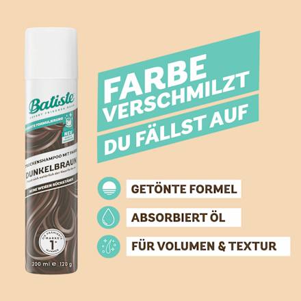 Trockenshampoo Plus für dunkles Haar Batiste