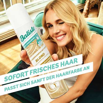 Trockenshampoo Plus für blondes Haar Batiste