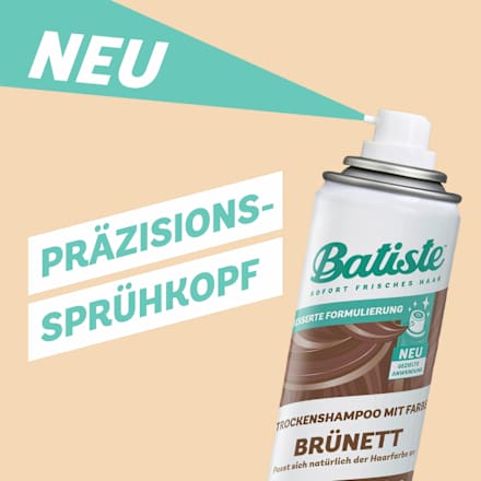 Trockenshampoo Plus für brünettes Haar Batiste