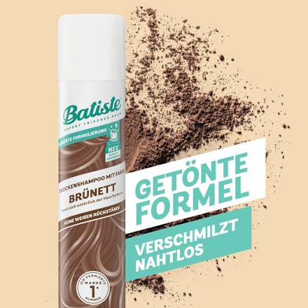 Trockenshampoo Plus für brünettes Haar Batiste