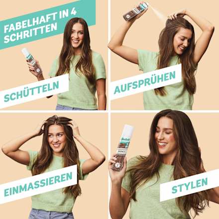 Trockenshampoo Plus für brünettes Haar Batiste