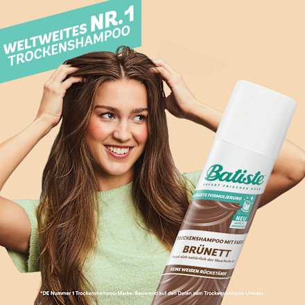 Trockenshampoo Plus für brünettes Haar Batiste