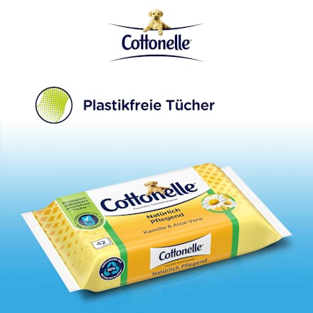 Feuchtes Toilettenpapier Natürlich Pflegend Cottonelle