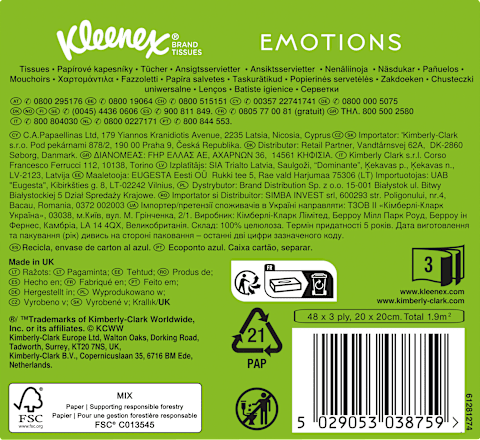 Taschentücher Box Kleenex