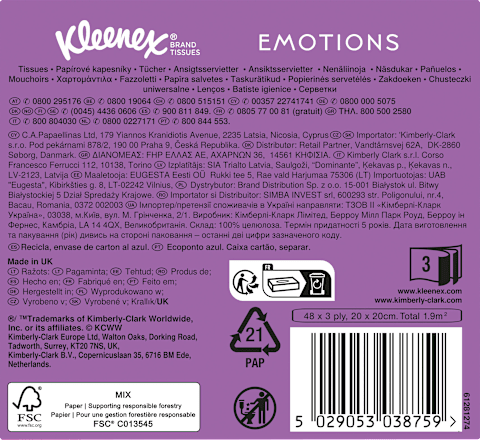 Taschentücher Box Kleenex
