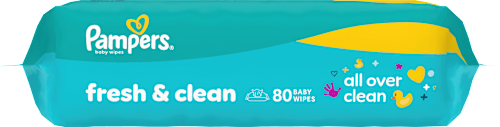 Vlhčené utierky Fresh Clean XXL Pampers