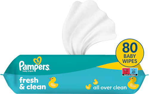 Vlhčené utierky Fresh Clean XXL Pampers