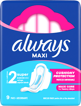 Hygienické vložky classic clean feel protection maxi always