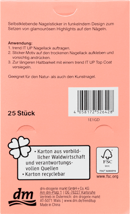Nagelsticker - Looks Brilliant trend !t up