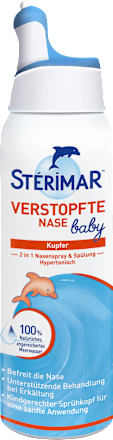 Verstopfte Nase Baby Nasenspray und Spülung STÉRIMAR