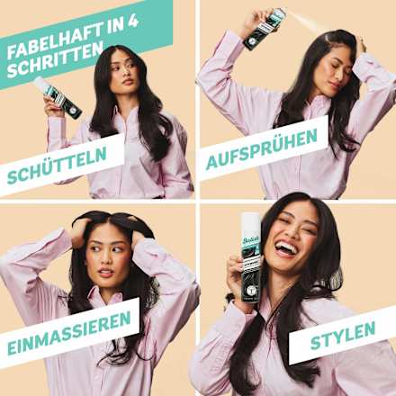 Trockenshampoo Schwarz Batiste