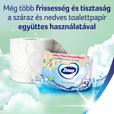 Toalettpapír Deluxe Camomile Comfort  16 tekercs 3 rétegű ZEWA