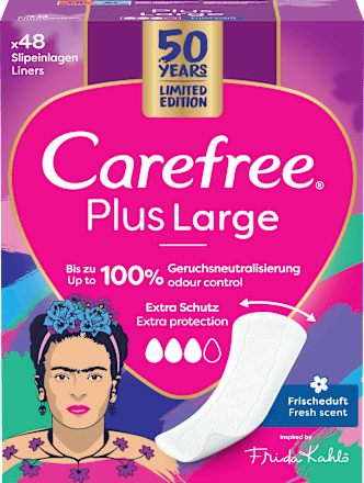 Slipeinlagen Plus Large mit Frischeduft Carefree