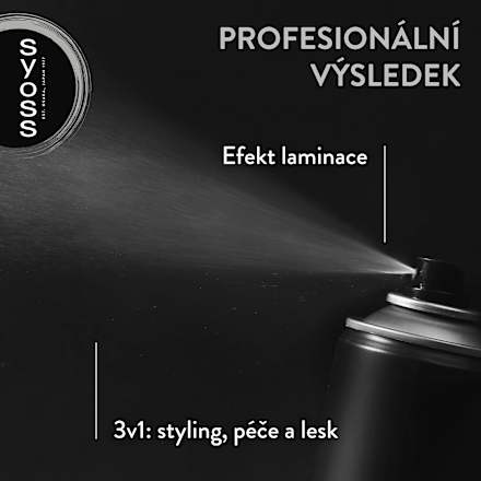 lak na vlasy 3v1 Glaze syoss