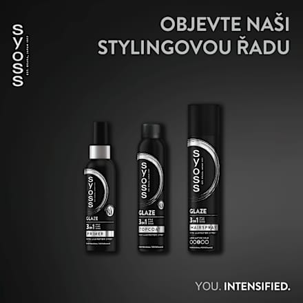 primer na vlasy 3v1 Glaze syoss