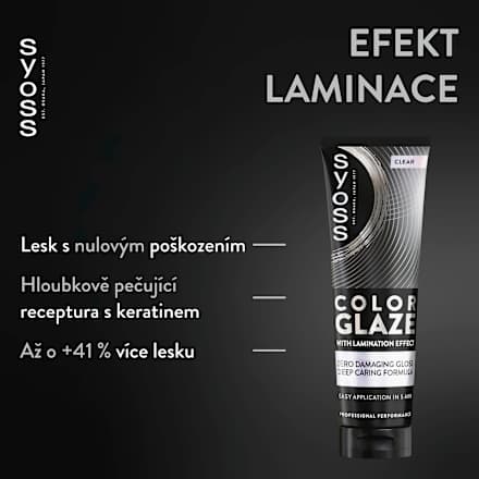 Color Glaze s efektem laminace transparentní syoss