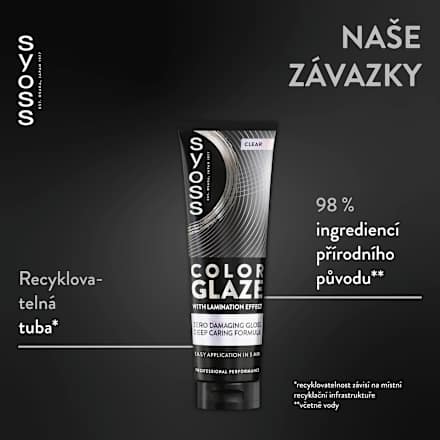 Color Glaze s efektem laminace transparentní syoss
