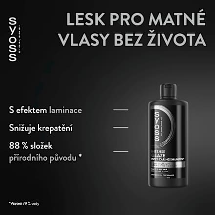 šampon na vlasy Intense Glaze syoss
